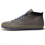$275 Hugo Boss Black Label Grey Ankle Leather Mens Boots 9 42 Sneakers Casual .5