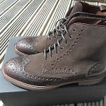 brand new mens HUGO BOSS lunno open brown leather boots UK6/EU40/US7  rrp£330