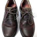 CLARKS Mens 10 M Shoes Brown Leather Oxford Lace Up Casual Dress