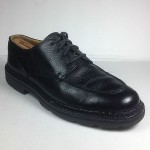Cole Haan Country US 9M Oxford Natural Latex Outsole Leather Black Mens Shoes