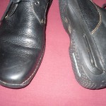 Men’s Shoes COLE HAAN Black Leather Nike Air Oxfords Size 10 M