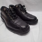 COLE HAAN CITY Size 9.5 M City Black Lace Leather Mens Shoes C01792
