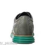 COLE HAAN Lunargrand Long Wingtip Paloma Leather Oxfords Shoes Mens 8.5 New