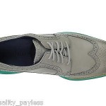 COLE HAAN Lunargrand Long Wingtip Paloma Leather Oxfords Shoes Mens 8.5 New