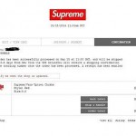 Supreme / Vans Uptown Chukka –  Red  – Size 9.5 S/S 2014 100%Authentic CDG BAPE
