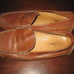 COLE HAAN MENS DRIVING MOCS SIZE 12 M TOBACCO BROWN LEATHER