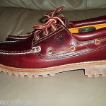 New Mens TIMBERLAND Classic Heritage 3-Eye Classic Lug Shoes Burgundy 50009