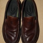 Men’s TIMBERLAND Slip On Loafers, Brown Leather – Size 11M