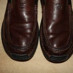 Men’s TIMBERLAND Slip On Loafers, Brown Leather – Size 11M