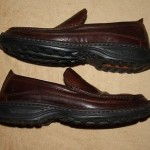 Men’s TIMBERLAND Slip On Loafers, Brown Leather – Size 11M
