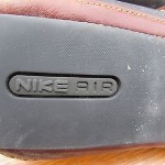 Cole Haan Nike Air Brown Leather Slip-on Velcro Driving Loafers 8 M