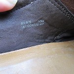 Cole Haan Nike Air Brown Leather Slip-on Velcro Driving Loafers 8 M