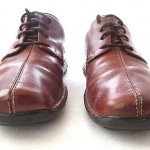 Cole Haan 8 Brown Leather Oxfords Shoes Mens Laces Casual Dress C0474 Split Toe