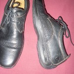 Men’s Shoes COLE HAAN Black Leather Nike Air Oxfords Size 10 M