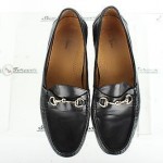 Men’s Cole Haan Black Leather Moccasin Shoes Sz. 11.5 M