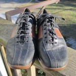 COLE HAAN CASUAL shoes NIKE AIR  Leather Black/Brown Oxfords 11 M sneakers