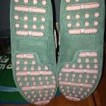 Cole Haan Mens Shoes $148 NEW Air Grant Teal Blue Suede Lavendar 10 M