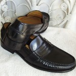 MINT!  COLE HAAN MEN’S SIZE 14 PENNY LOAFER BLACK LEATHER SHOES
