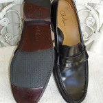 MINT!  COLE HAAN MEN’S SIZE 14 PENNY LOAFER BLACK LEATHER SHOES