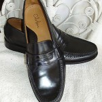 MINT!  COLE HAAN MEN’S SIZE 14 PENNY LOAFER BLACK LEATHER SHOES