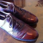 “VINTAGE” BEAUTIFUL & SHARP “RUST” COLE HAAN LACE~UP OXFORDS SZ11.5(D) WOW! USA