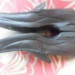 Men’s Cole Haan Nike Air Black Leather Slip On Loafer Shoe-Sz 11 M