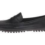 Men’s Shoes Cole Haan Grant Canoe Penny Leather Driving Moccasin Black *New*