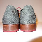 Men’s Cole Haan Nike Air Colton Grey Suede 13 M Wingtip Oxfords