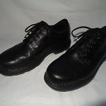 TIMBERLAND Men’s Madison Summit BLACK Leather Leather OXFORD Shoes – Size 10.5W