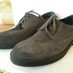 Clarks Bostonian Eastbend Suede Dark Brown Oxford