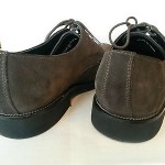 Clarks Bostonian Eastbend Suede Dark Brown Oxford