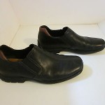 Cole Haan Shoes Mens Size 10.5 M Black Leather Loafers Slip Ons