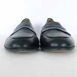 COLE HAAN Vintage Black Leather Loafers Moccasins Dress Shoes Made in Italy 8.5