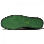 $225 Hugo Boss GREEN APACHE III Black Fashion Sneakers 10 43 Mens Kicks 9.5 43.5
