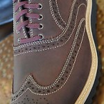 New  Cole Haan Morris Wingtip Oxfords Oxblood Shoes size 9.5 $178