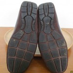 Men’s sz 9 M brown leather Cole Haan Nike Air slip on driving mocs loafers shoes