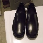 MENS COLE HAAN KEATING BLACK LEATHER VENETIAN SLIP ON LOAFER SHOES SZ 11M NEW!