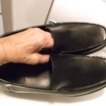 MENS COLE HAAN KEATING BLACK LEATHER VENETIAN SLIP ON LOAFER SHOES SZ 11M NEW!