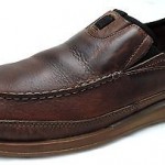 Clarks men’s size 11 M brown leather loafers shoes comfort