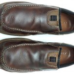 Clarks men’s size 11 M brown leather loafers shoes comfort