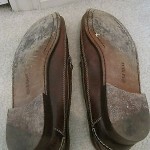 Men’s Cole Haan Country Leather Shoes Mahogany Brown Slip On Loafer 11D Brazil