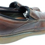 Clarks men’s size 11 M brown leather loafers shoes comfort