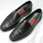 Men’s COLE HAAN Black Leather Slip On Shoes Loafers Size 9.5 M