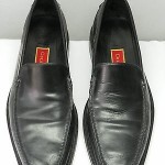 Men’s COLE HAAN Black Leather Slip On Shoes Loafers Size 9.5 M