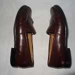 COLE HAAN Men’s BROWN Fringe LEATHER Slip-On Loafers Shoes – Size 10M