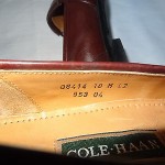COLE HAAN Men’s BROWN Fringe LEATHER Slip-On Loafers Shoes – Size 10M