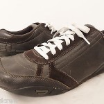 DIESEL CASUAL FASHION SNEAKERS LEATHER SHOES sz 12 mens brown suede lace up