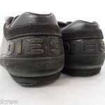 DIESEL CASUAL FASHION SNEAKERS LEATHER SHOES sz 12 mens brown suede lace up
