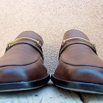 Hugo Boss Mens Dress Shoes Size 11M Brown Leather Casual Comfort Slip On Loafers
