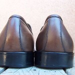 Hugo Boss Mens Dress Shoes Size 11M Brown Leather Casual Comfort Slip On Loafers